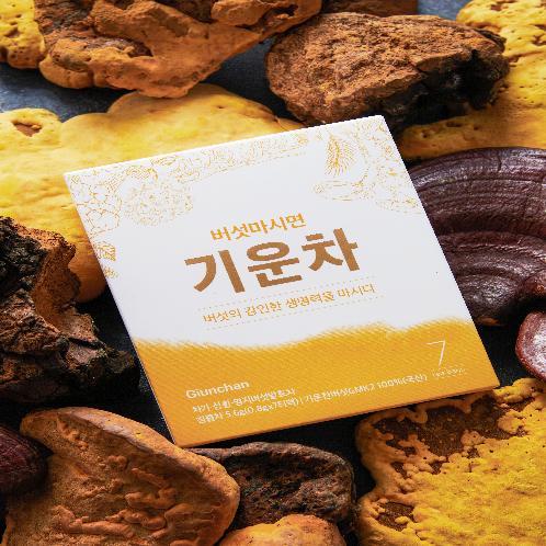 Giunchan Tea : Mushroom fermented Tea